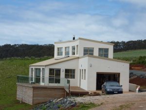 Hamp hus i Tasmanien